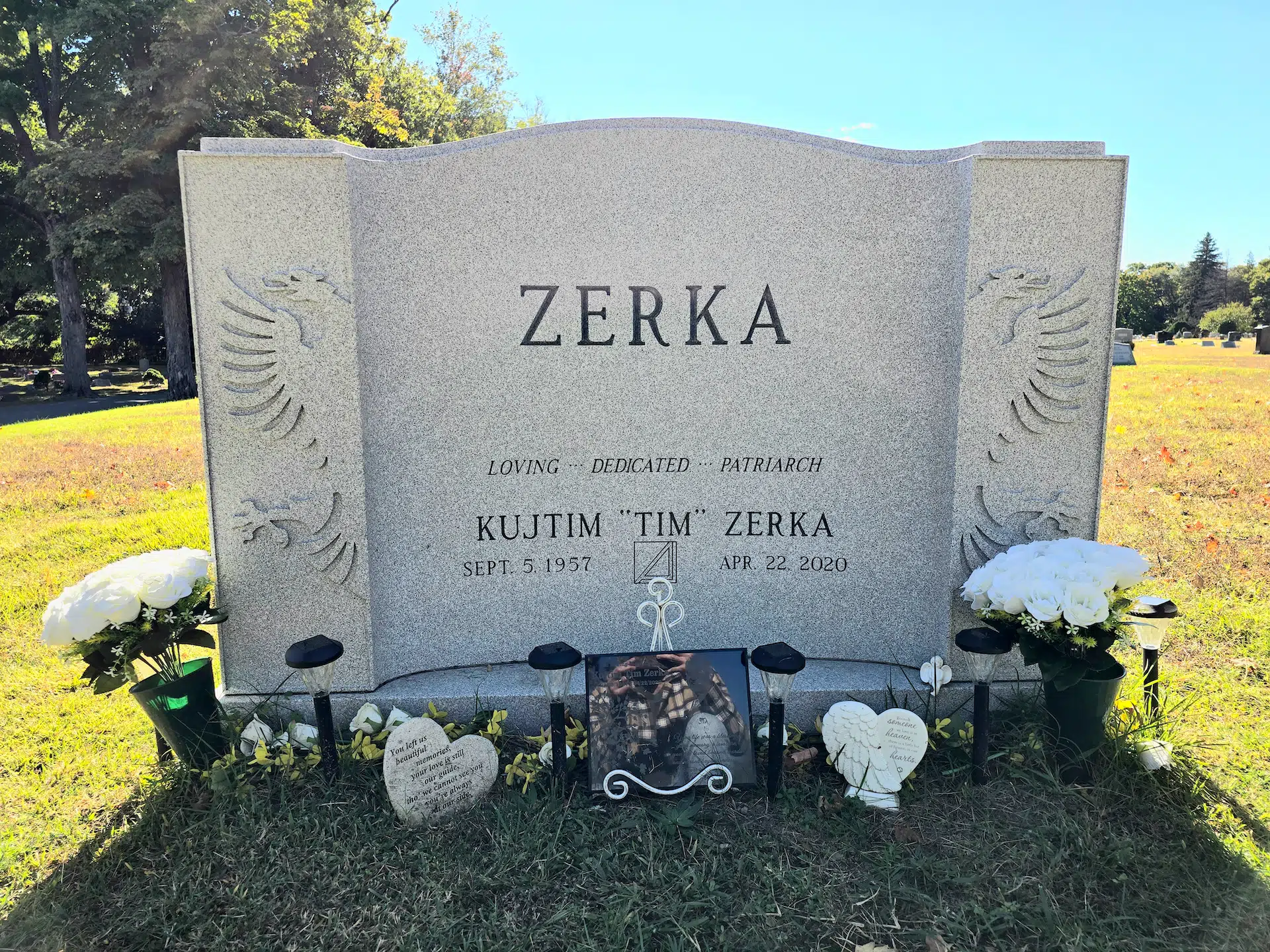 Granite Military Headstone hand-carved by Military Memorials in NJ — image 4