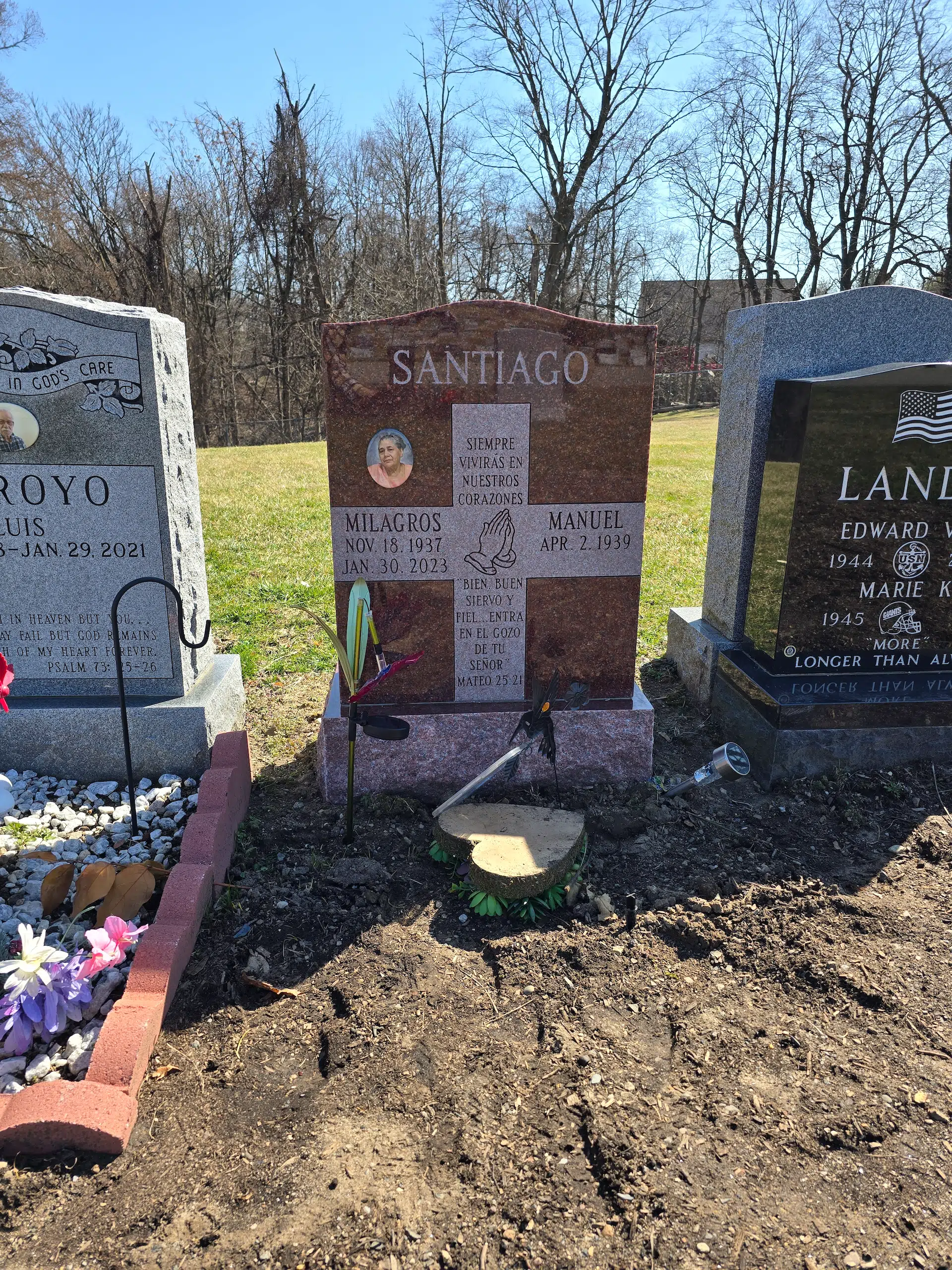 Granite Military Headstone hand-carved by Military Memorials in NJ — image 3