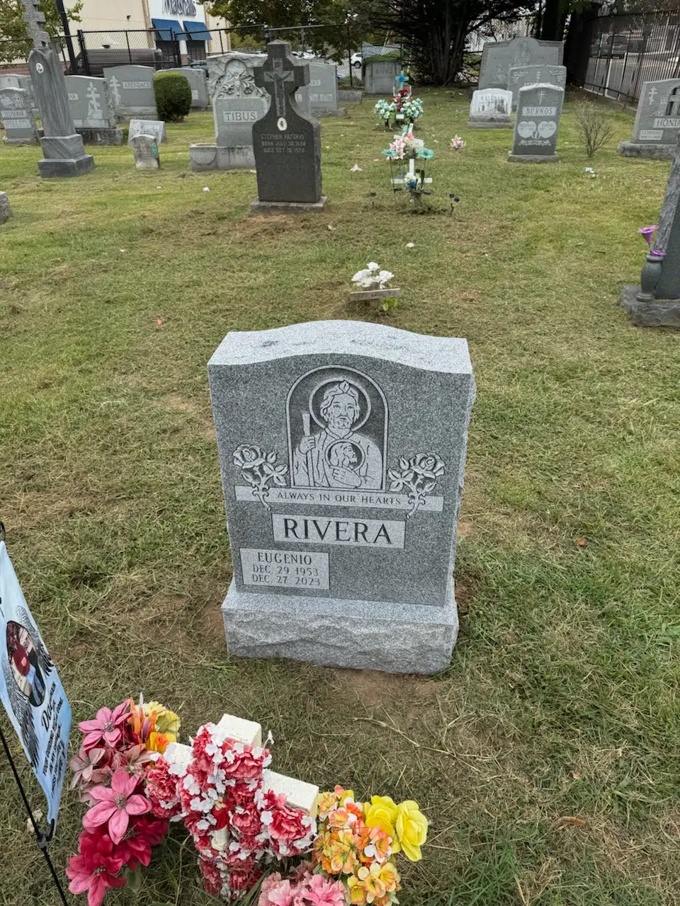 Granite Military Headstone hand-carved by Military Memorials in NJ — image 4