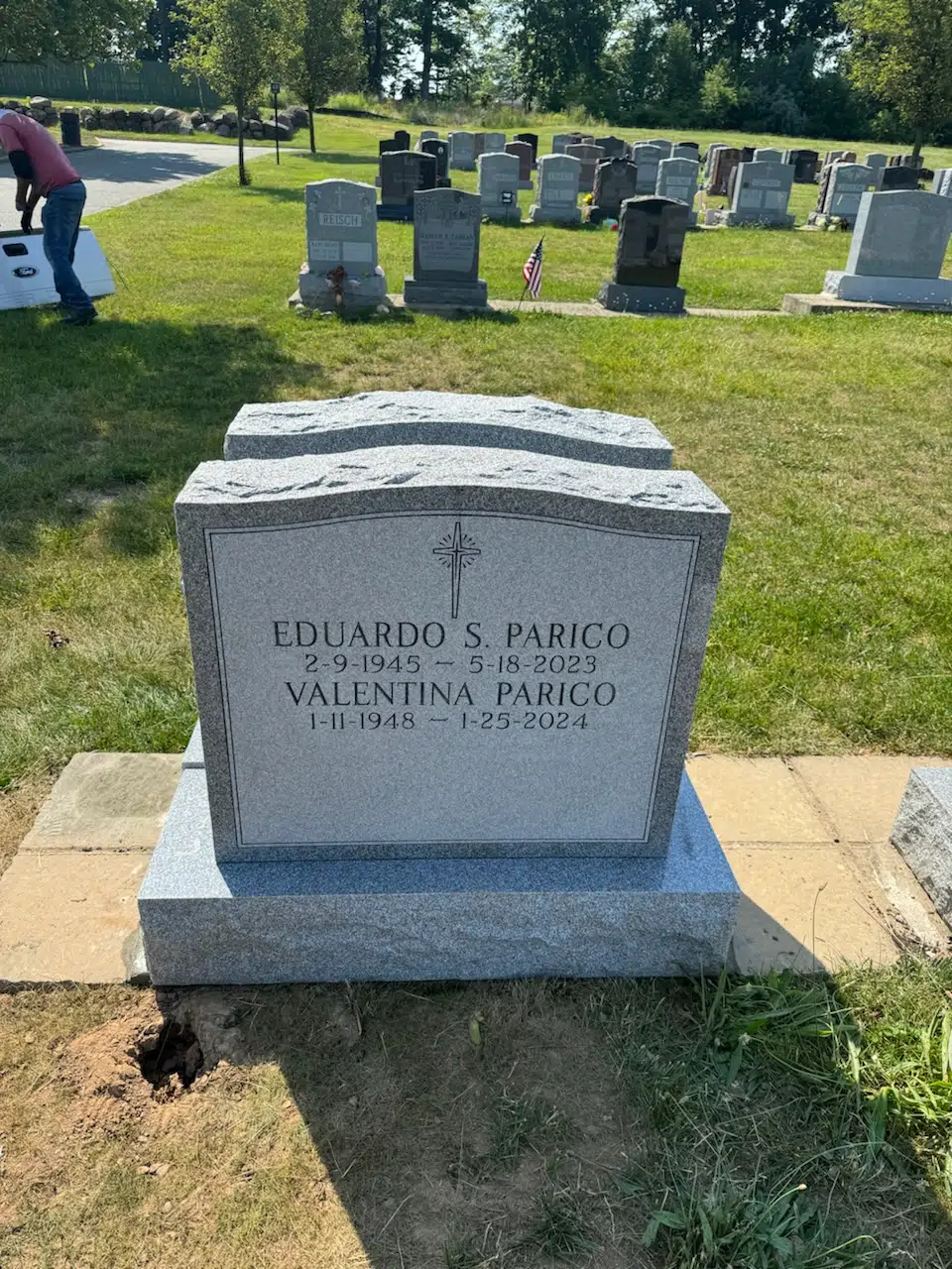 Granite Military Headstone hand-carved by Military Memorials in NJ — image 3